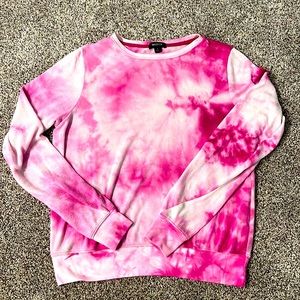 Wildfox Pink Tye Dye Sweatshirt